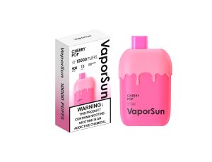 VAPORSUN 10000 PUFFS jednorazowy elektroniczny papieros smak CHERRY POP